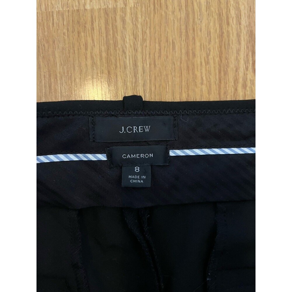 J.Crew | Cropped Cameron Pant in four-season stretch | Black | Size 8 - Picture 4 of 8